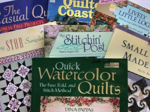 6 That Patchwork Place Quilt Books - Watercolor, Casual, Small, Little Logs, etc