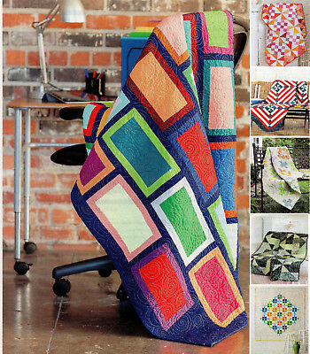 Brick Road & A Large Group Total Of 6    Quilt pattern only