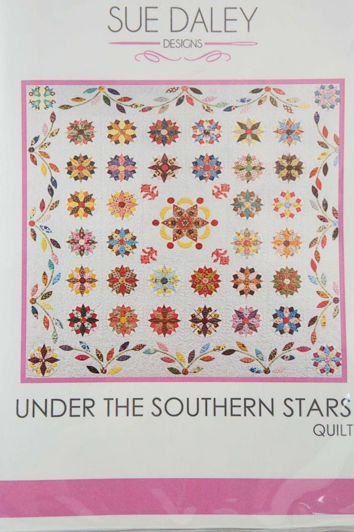 Sue Daley Under the Southern Stars Quilt Kit English Paper Pieces Pattern