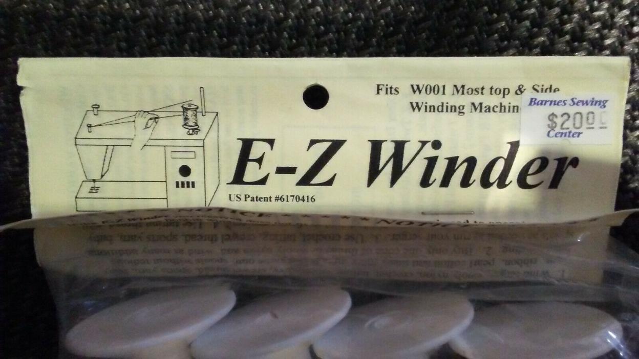E-Z Winder Spools Sewing Machine Spool Set of 4 Split Threads