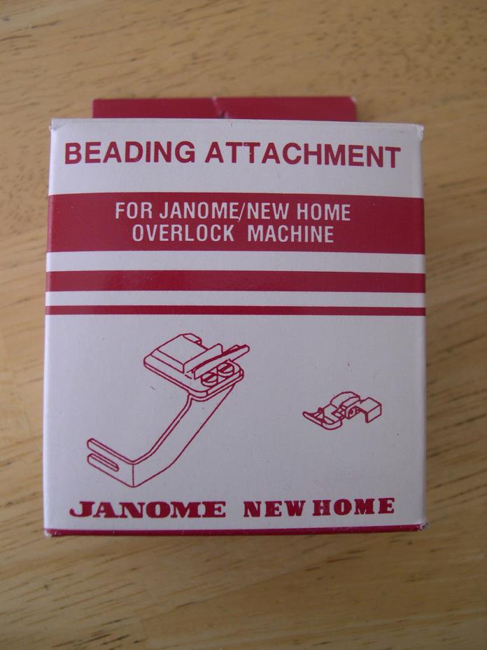 Janome New Home Overlock Machine Beading Attachment Foot 200-214-108