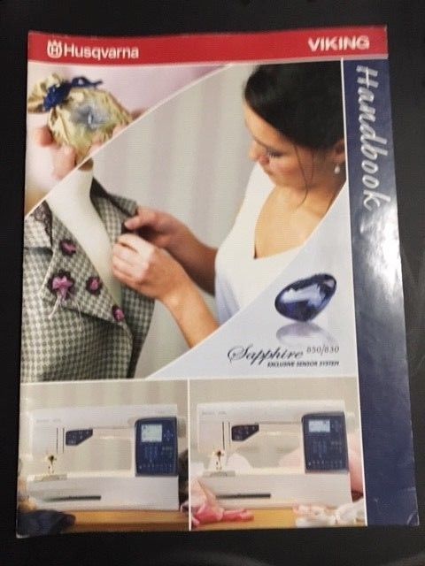 Handbook Sapphire 850/830 Husqvarna Viking