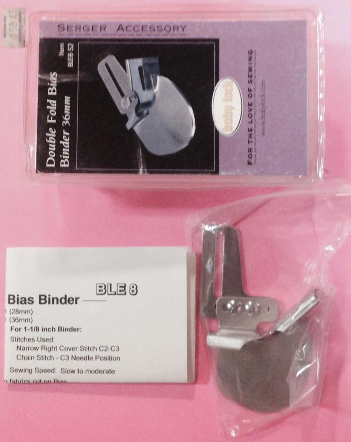 Baby Lock Double Fold Bias Binder BLE8-S2 (36mm)  OEM-Not an after market item