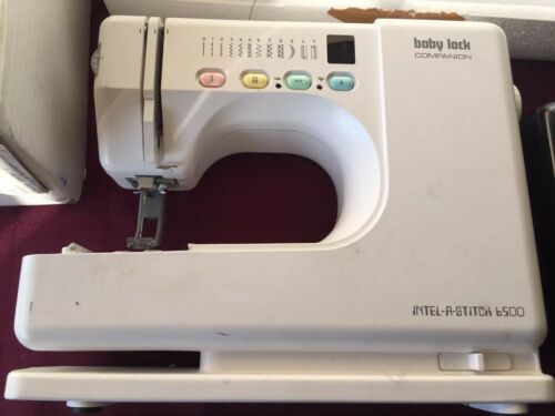 Baby Lock Companion Model 6500 Intel-A-Stitch Sewing Machine Working, No Pedal