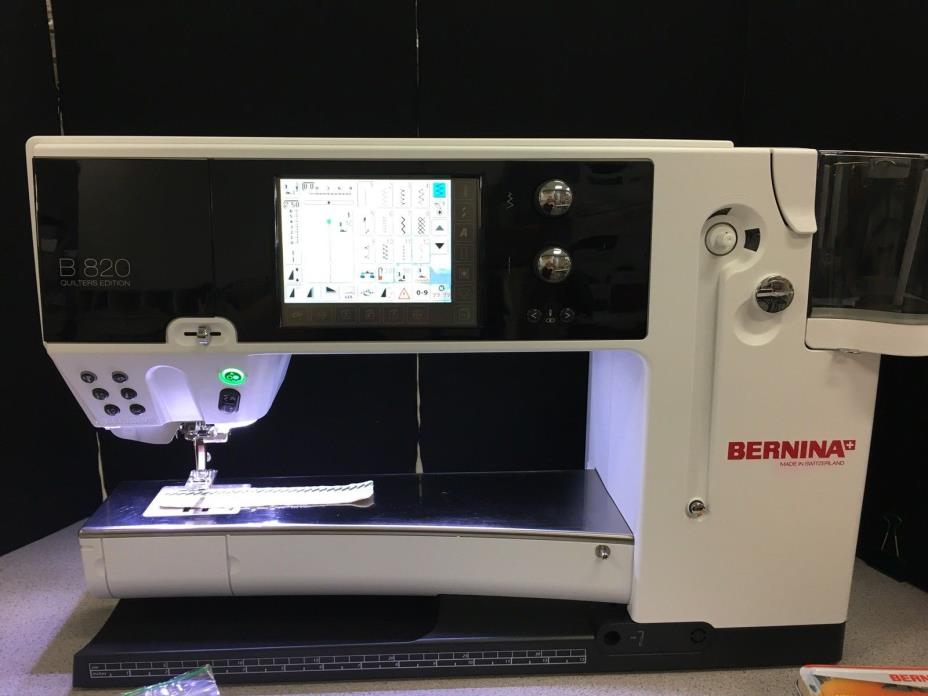 Bernina 820QE Quilters Edition Sewing Machine