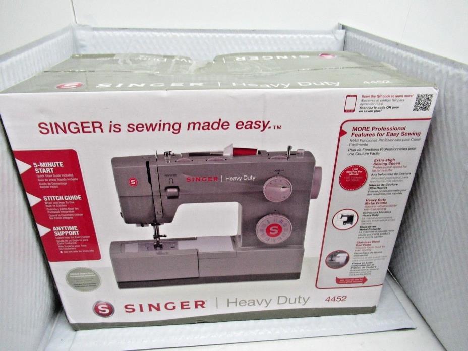 SINGER | Heavy Duty 4432 Sewing Machine with 32 Built-In Stitches, Automatic