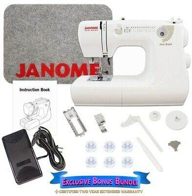 Janome Jem Gold 660 Sewing Machine Includes Exclusive Bonus Bundle