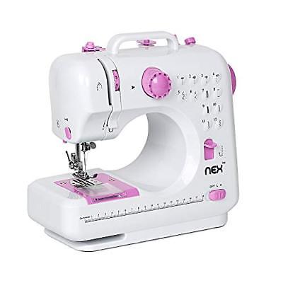Nex NEX Sewing Machine Children Present Portable Crafting Mending W/ 12