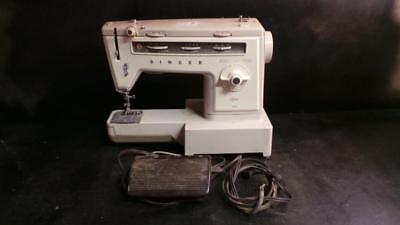 Vintage Singer Stylist 534 Sewing Machine with foot pedal AS IS