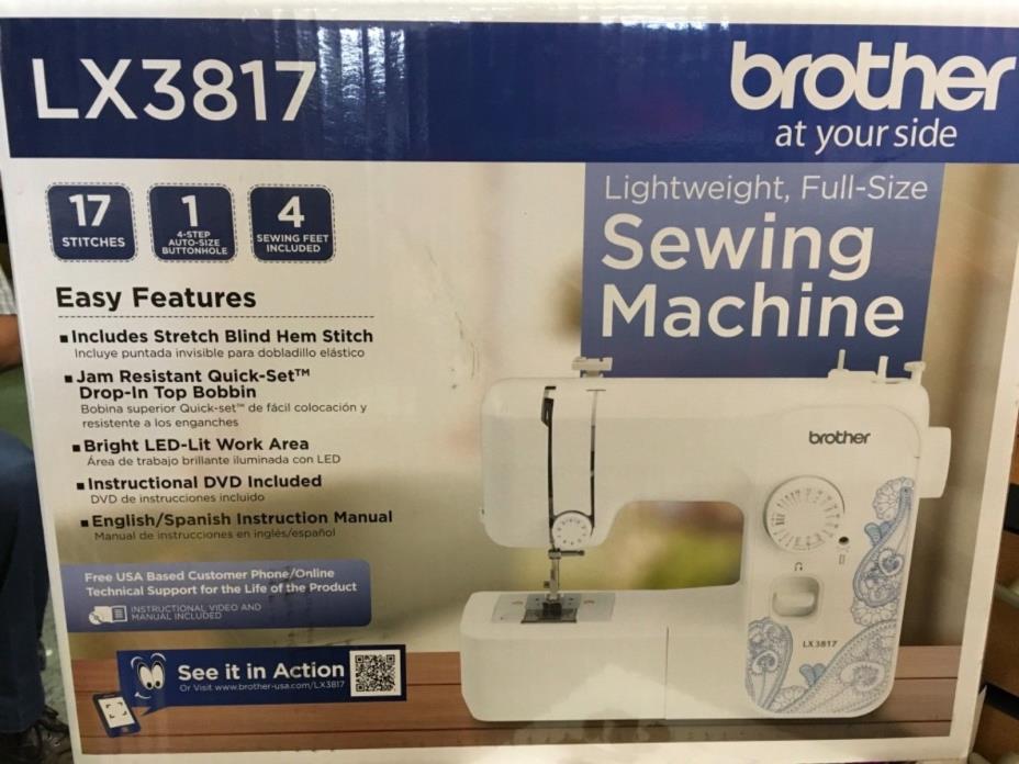 Brother LX3817 17 stitch Full size Sewing Machine
