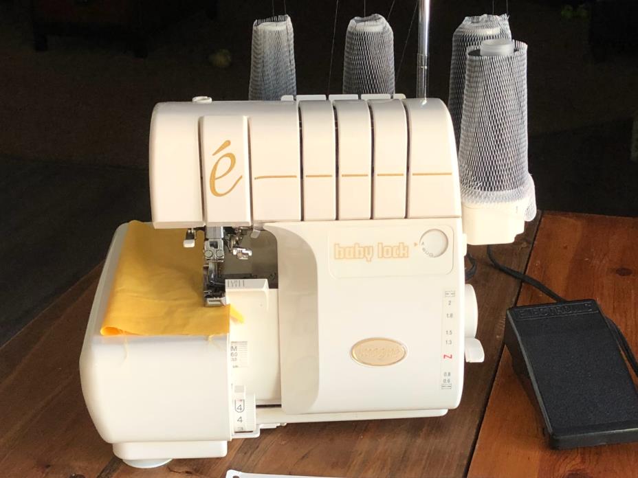 BABY LOCK IMAGINE SERGER MODEL BLE1AT...........Only used twice!