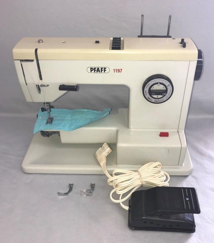 Genuine Pfaff 1197 Vintage Sewing Machine