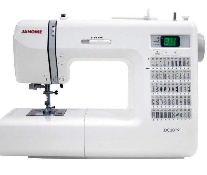 Janome DC2019 Computerized Sewing Machine with Exclusive Bonus Bundle