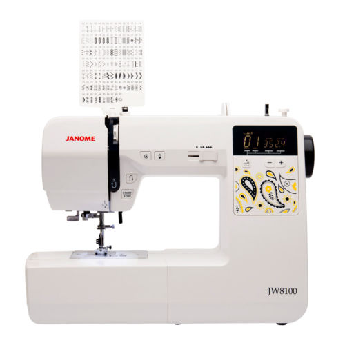 Janome JW8100 Fully-Featured Computerized Sewing