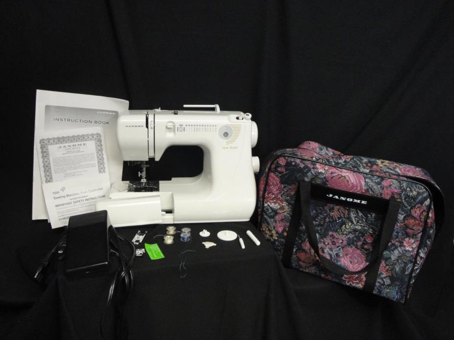 Janome Jem GOLD MODEL 660 With Carrying Bag
