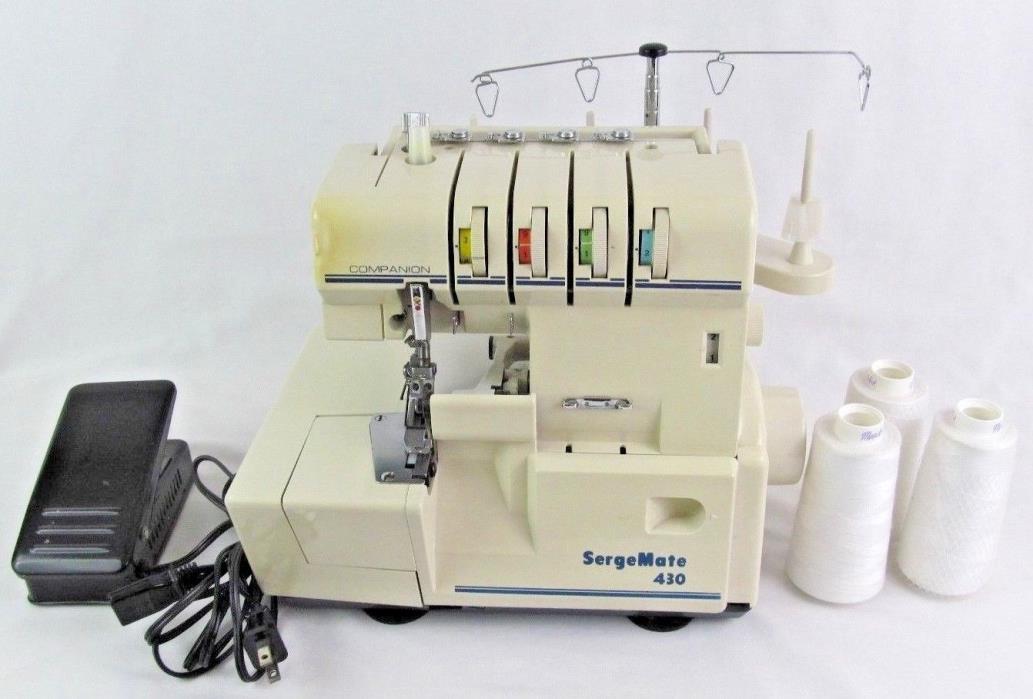 Tacony Companion SergeMate 430 Serger Tested