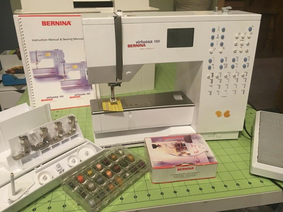 Bernina Virtuosa 150QE (QUILTER'S EDITION) Sewing Machine~fully serviced!