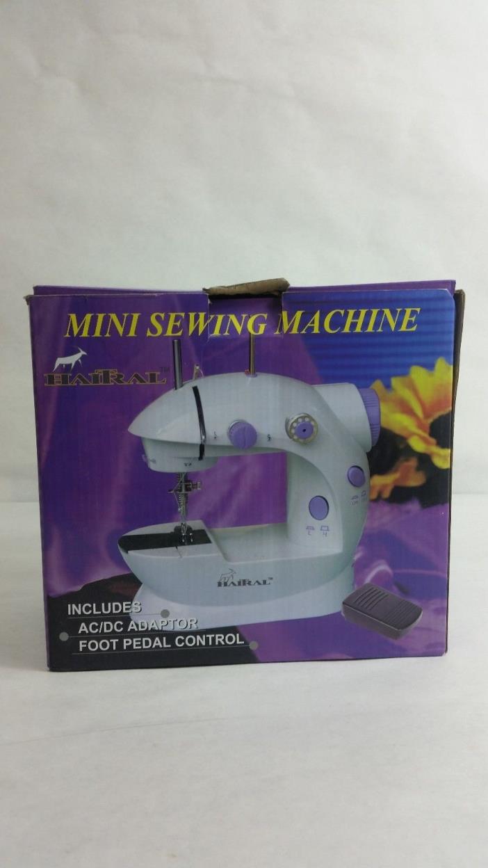Mini Sewing Machine 2-Speed Double Thread Double Speed Portable Sewing HAITRAL