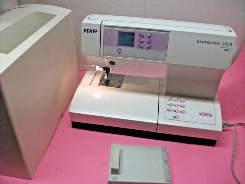 Pfaff Expression 2026 Sewing Machine Quilt Quilting IDT German