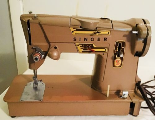 SINGER 328K SEWING MACHINE WORKING EXCELLENT HEAVY DUTY