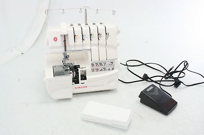 singer Professional 5 14T968DC Serger 2 3 4 5 Threaded Capability Cover Stitch