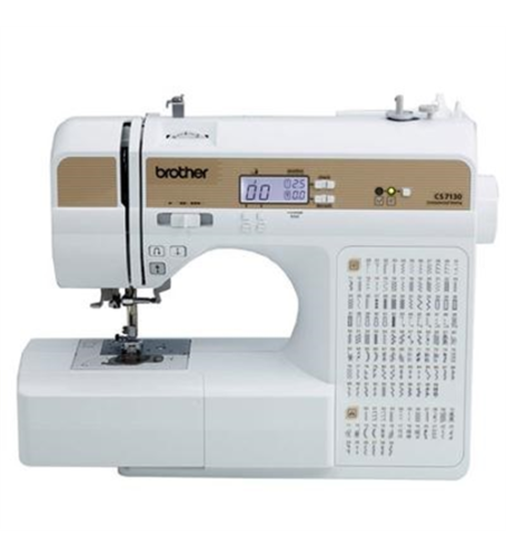 New BROTHER CS7130 130 Built In Comp Sew Machine
