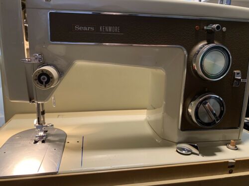 VINTAGE SEARS-KENMORE Sewing Machine 158.14100 Very Rare (1971-1972)