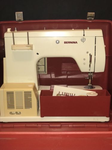 Bernina 807 Minimatic Sewing Embroidery Stitching Machine Switzerland Tested