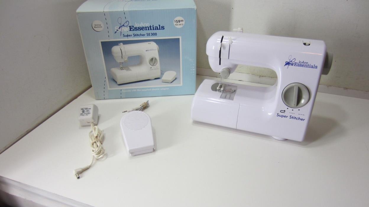 Jo-Ann Sew Essentials Super Stitch SE300 Mini Sewing Machine