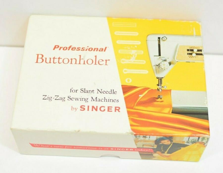 Singer Professional Buttonholer for Slant Needle Zig Zag Sewing Machines #161829