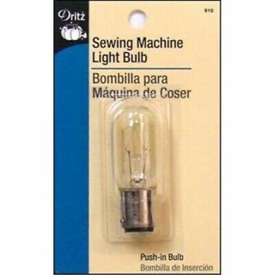 Dritz 910 Sewing Machine Incandescent Light Bulb, Push-In