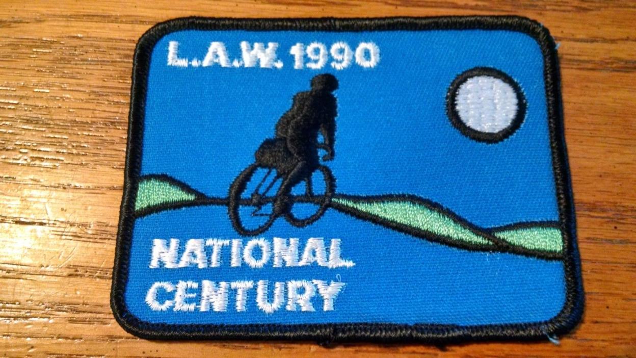 L.A.W. 1990 National Century Sewing Patch