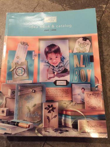 Stampin Up! catalog and idea book 2005-2006