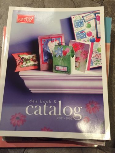Stampin' Up! Idea Book and Catalog from 2001-2002
