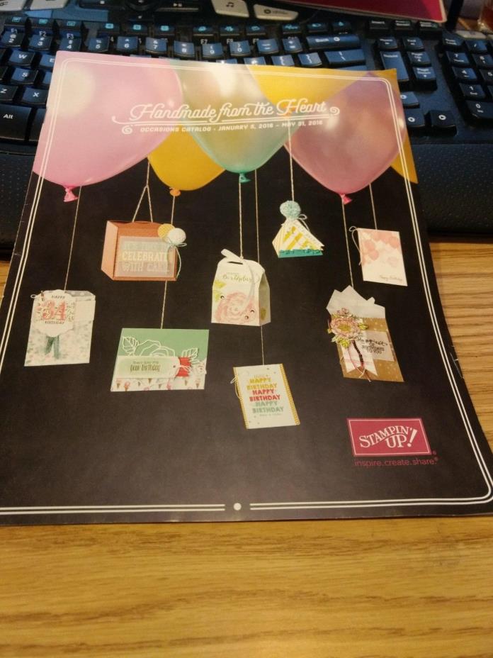 Stampin' Up! 2016 Occasions Catalog