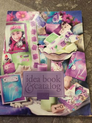 Stampin' Up! Idea Book and Catalog from 2003-2004 Slightly Used