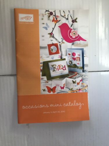 Stampin' Up! 2010 Occasions Mini Catalog And Sale-A-Bration Catalogs