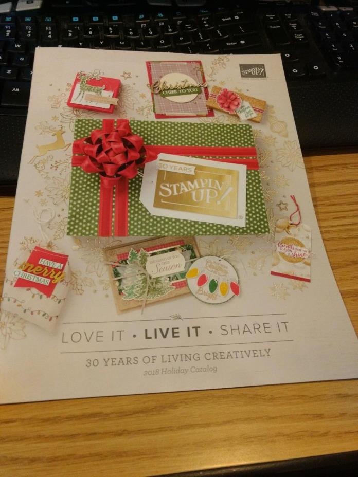 2018 Stampin' Up! Holiday Catalog