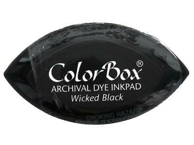 COLORBOX COB27124  ARCHIVAL DYE INK PAD CAT S EYE WCKED BLCK