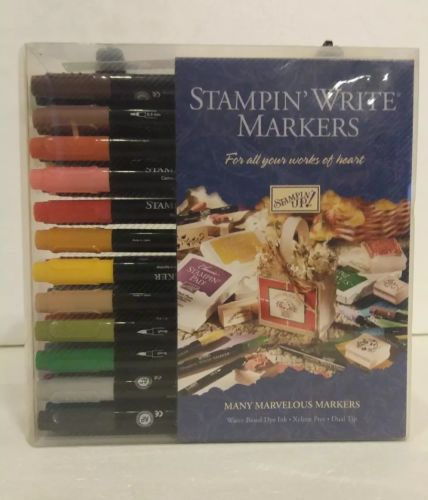 Stampin' Up! Stampin' Write Many Marvelous Markers Whole Set Of 48 With Case