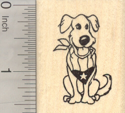 4th of July Dog Rubber Stamp, American Independence E27709 WM