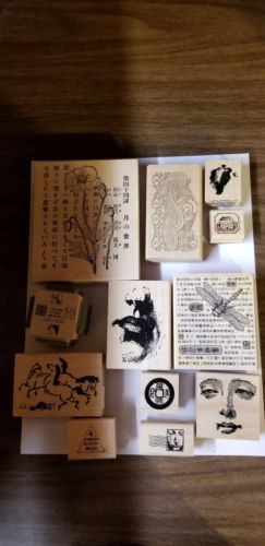 Rubber Stamp Lot *Christmas Cards*