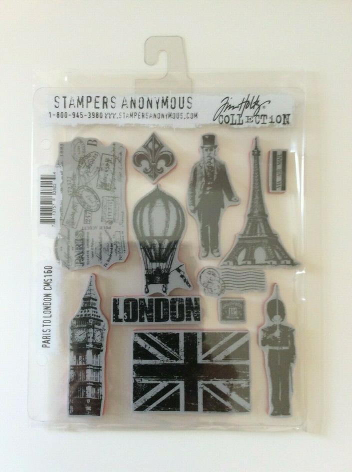Stampers Anonymous Tim Holtz Cling Stamps 7