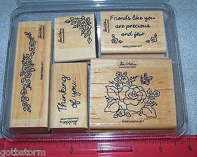 Flowers Stamp Set Limited Edition Signature Decals Stampin Up Precious and Few