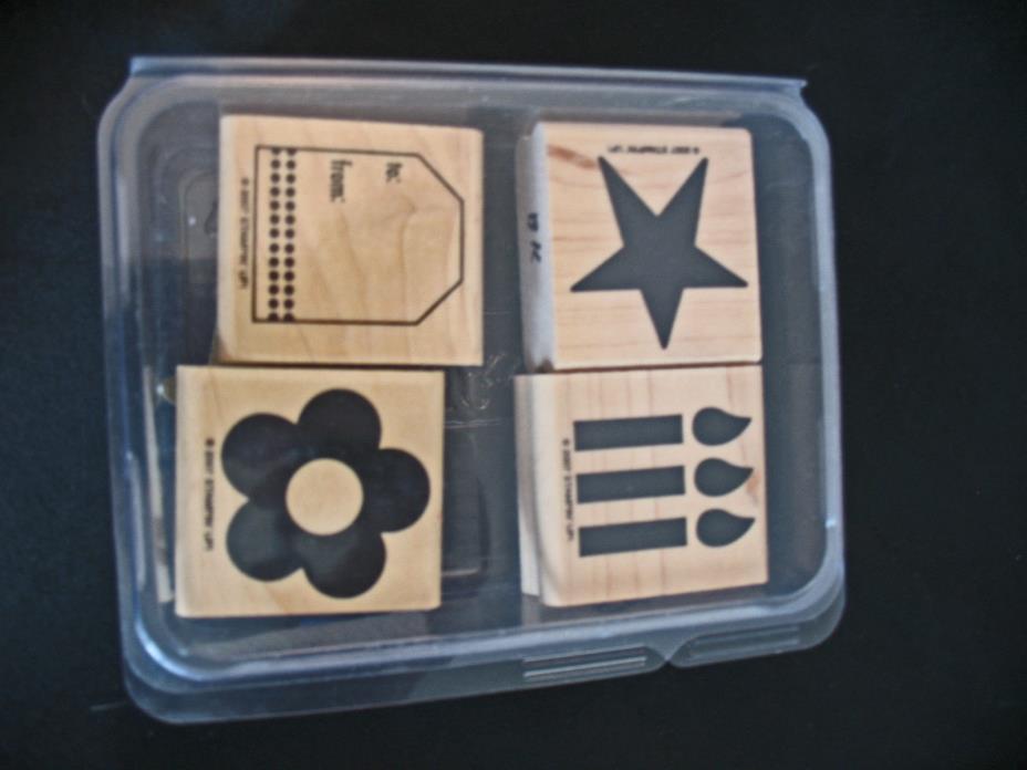STAMPIN' UP!  4PC  STAMP SET 