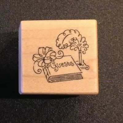 PSX B-3432 Rubber Stamp Guest Book