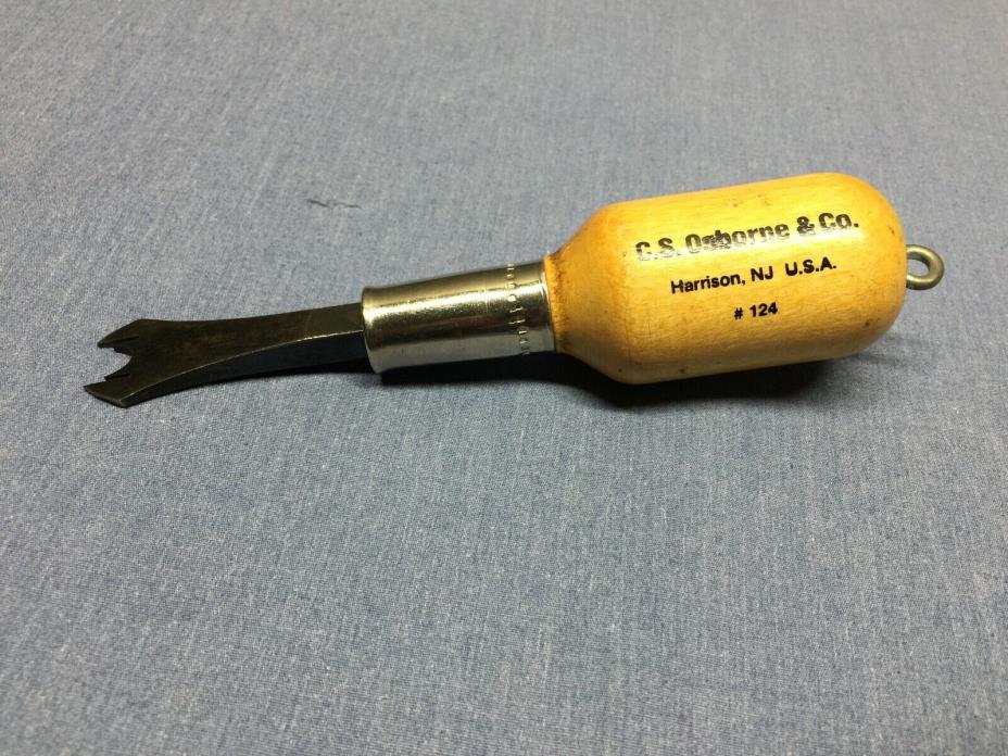C.S. Osborne Upholstery Tools Staple Remover 124