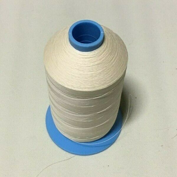 White 16 oz #69 T70 Bonded Nylon Marine Sewing Thread Guardian Microban