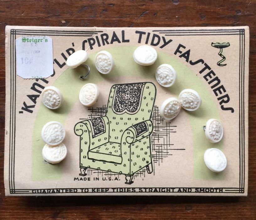Vintage Upholstery Buttons