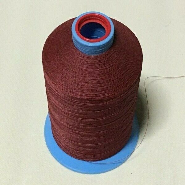 Shoe Red 16 oz #69 T70 Bonded Nylon Marine Sewing Thread Guardian Microban